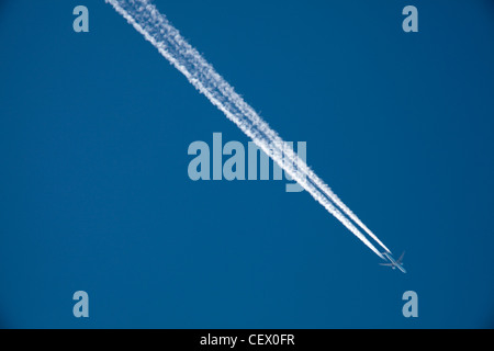 Manchester Airport in the City of Manchester within Greater Manchester, UK. In 2010 it was 4th busiest airport in the UK Stock Photo