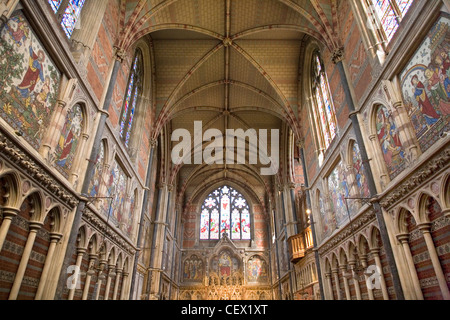 Chapel of Keble College, Oxford. Stock Photo