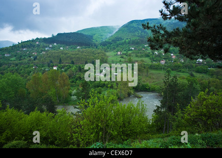 Iskar river gorge, Balkans, Bulgaria Stock Photo