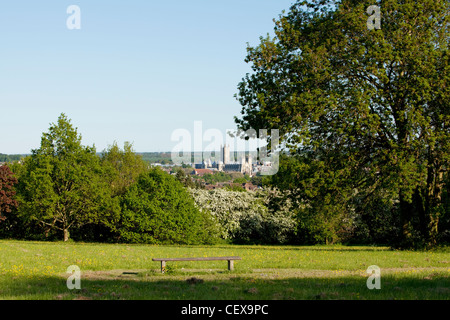 A view of Canterbury Cathedral Stock Photo