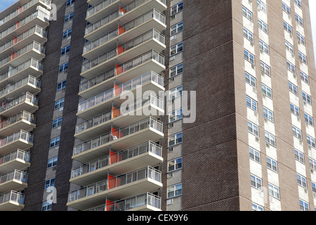 High rise apartment building in New York City