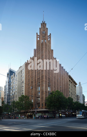 Manchester Unity Building, Melbourne, Australia Stock Photo