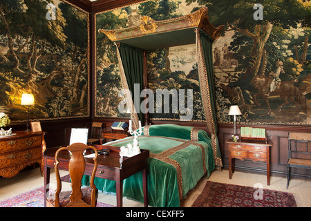 Interior rooms of the stately home of Hopetoun house. Hopetoun house is a historic mansion close to Edinburgh. Stock Photo