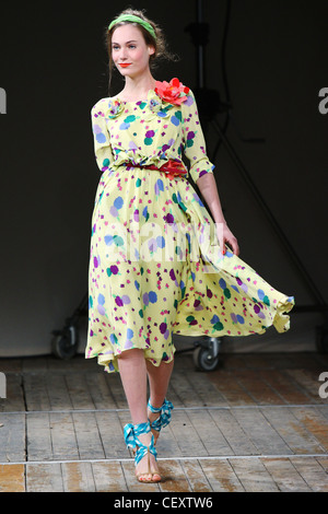 Moschino Cheap & Chic Milan Ready to Wear Spring Summer 2011 Stock Photo