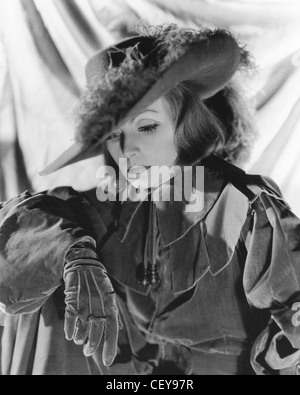 QUEEN CHRISTINA 1933 MGM film with Greta Garbo Stock Photo