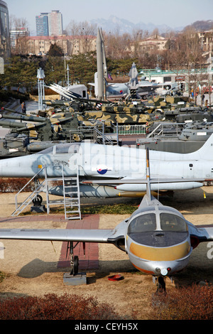 The War Memorial of Korea remembering the Korean War in Seoul, South Korea Stock Photo