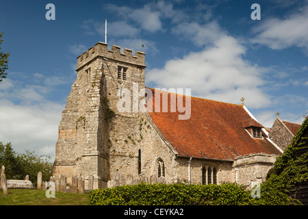 UK, England, Isle of Wight, Arreton, St George’s Church Stock Photo