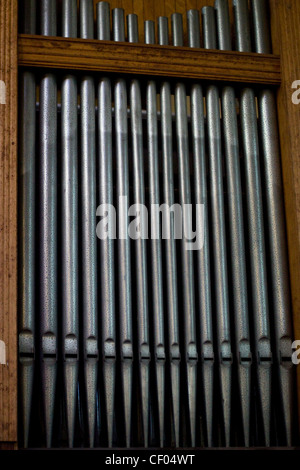 Northleach Church Organ Stock Photo