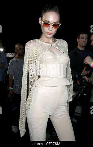 Richard Nicoll Backstage London Ready to Wear Spring Stock Photo