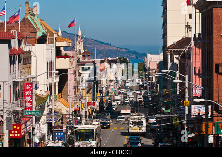 Chinatown, San Francisco, California, USA Stock Photo