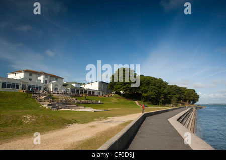 UK, England, Isle of Wight, Norton Grange, Warners Coastal Resort, overlooking the Solent Stock Photo