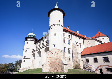 Castle Nowy Wisnicz in Poland Stock Photo
