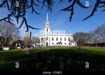 All Saints' Church Poplar, Tower Hamlets, London, England, UK. Stock Photo