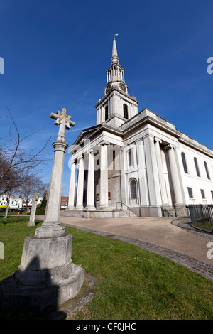 All Saints' Church Poplar, Tower Hamlets, London, England, UK. Stock Photo