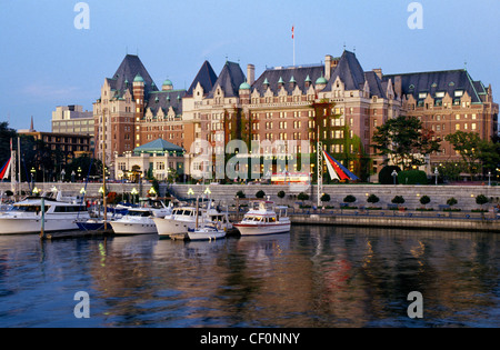 Yachts, Inner Harbour, Victoria, Vancouver Island, British Columbia ...