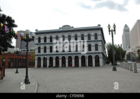 Pico House, Los Angeles, California Stock Photo