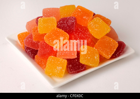 FRUIT JELLY CANDY Stock Photo