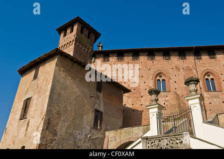 Bolognini castle, Sant'Angelo Lodigiano, Lombardy, Italy Stock Photo