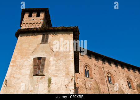 Bolognini castle, Sant'Angelo Lodigiano, Lombardy, Italy Stock Photo