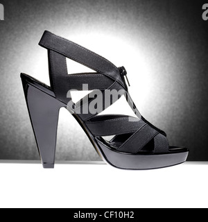 A still life shot of a pair of womens shoes Stock Photo