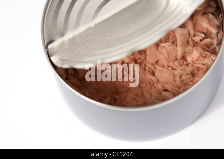 tin of tuna fish Stock Photo