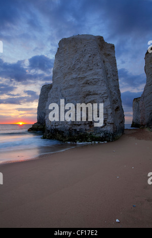 Sunrise at Botany Bay near Margate in Kent Stock Photo