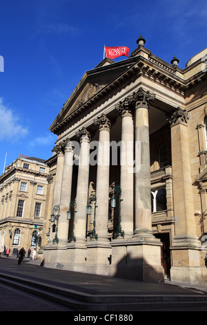 The facade of the Theatre Royal Newcastle upon Tyne England UK Stock Photo