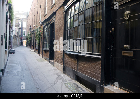 Goodwin's Court near Leicester Square in London, film location for Diagon Alley in the Harry Potter films Stock Photo