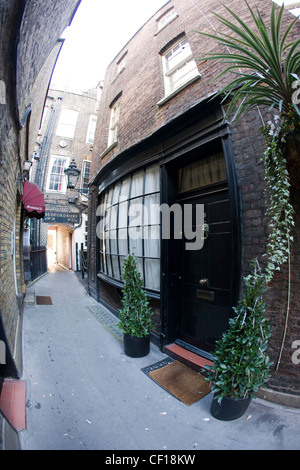 Goodwin's Court near Leicester Square in London, film location for Diagon Alley in the Harry Potter films Stock Photo