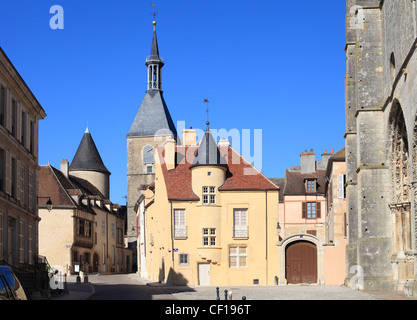 Maison Des Sires De Domecy, Avallon, Bourgogne, France. Stock Photo