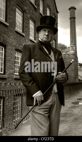 The Victorian industrial mill Owner, Styal , close to Manchester, Cheshire, England, United Kingdom Stock Photo