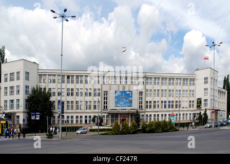 Parliament and government of the Kuyavian-Pomeranian Voivodeship in Torun. Stock Photo