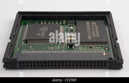 Compact flash memory card Stock Photo