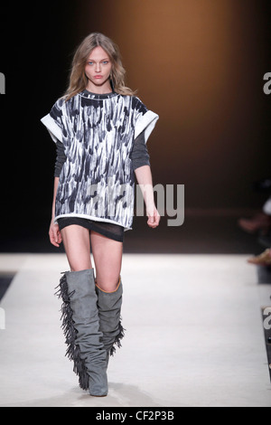 Isabel Marant Paris Ready to Wear Autumn Winter 2011 2012 Stock Photo