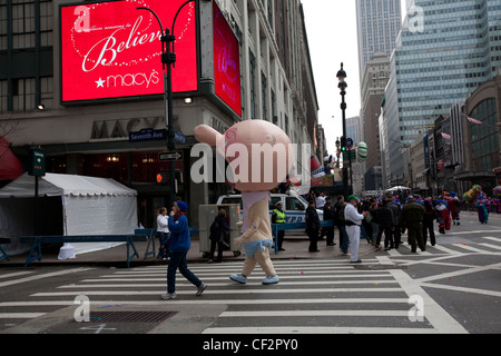 Thanksgiving Parade in New York City Stock Photo