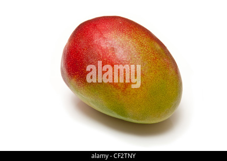 Mango isolated on a white studio background. Stock Photo