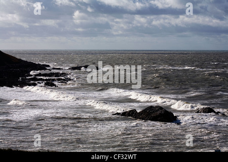 Borth Wen Nefyn Lleyn Peninsula Gwynedd Wales Stock Photo