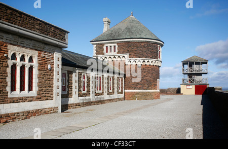 Senhouse Roman Museum at Maryport, sited next to a Roman Fort which was an important part of Hadrian's Wall. The museum displays Stock Photo