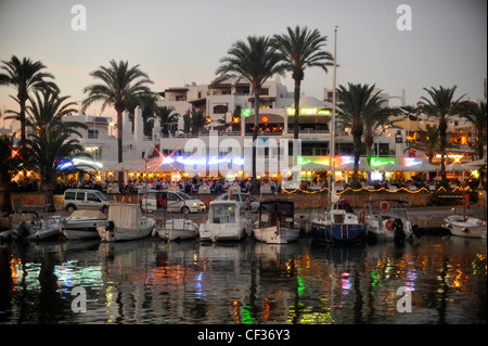 The marina at Cala D'Or Majorca Balierics Spain Stock Photo