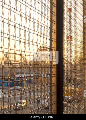 roller coaster Coney Island Brooklyn NY Stock Photo