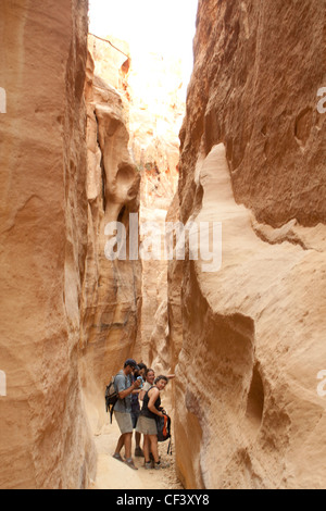 A journey through Petra, Jordan. Stock Photo