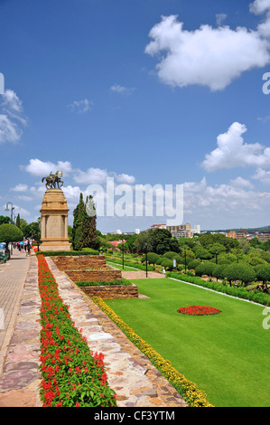 The terraced gardens, The Union Buildings, Meintjieskop, Pretoria, Gauteng Province, Republic of South Africa Stock Photo