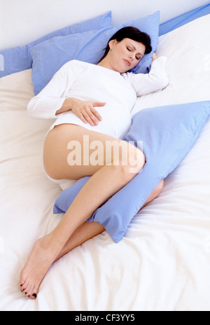 1,400+ Sleeping With Pillow Between Legs Stock Photos, Pictures