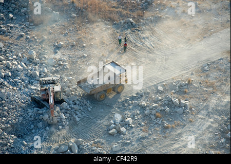 Aerial Images Of A Stone Quarry From Zimbabwe Stock Photo Alamy