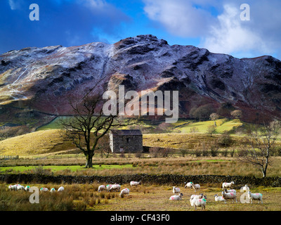 A remote barn nestling in the heart of St John's in the Vale in the Lake District.