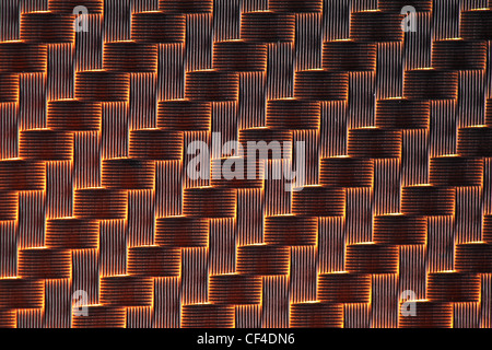 3d Carbon fiber background light Stock Photo