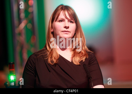 Michelle Stanistreet, Deputy General Secretary of the National Union of Journalists speaks to the meeting (2012 GS) Stock Photo