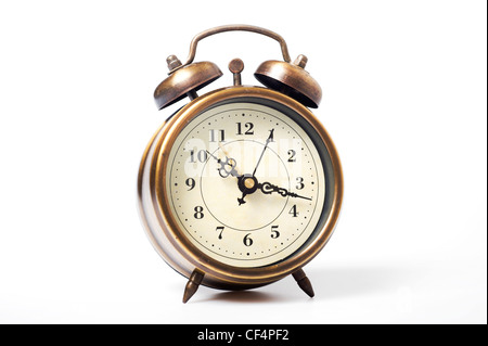 retro alarm clock Stock Photo