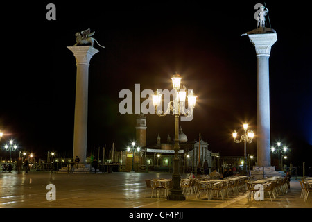 Piazzetta San Marco, San Marco, Venice, Veneto, Italy Stock Photo