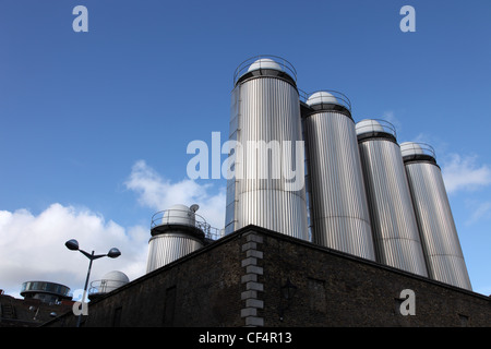 Guinness Brewery, historic home of the Black Stuff, brewed at St James Gate in Dublin since 1759. Stock Photo